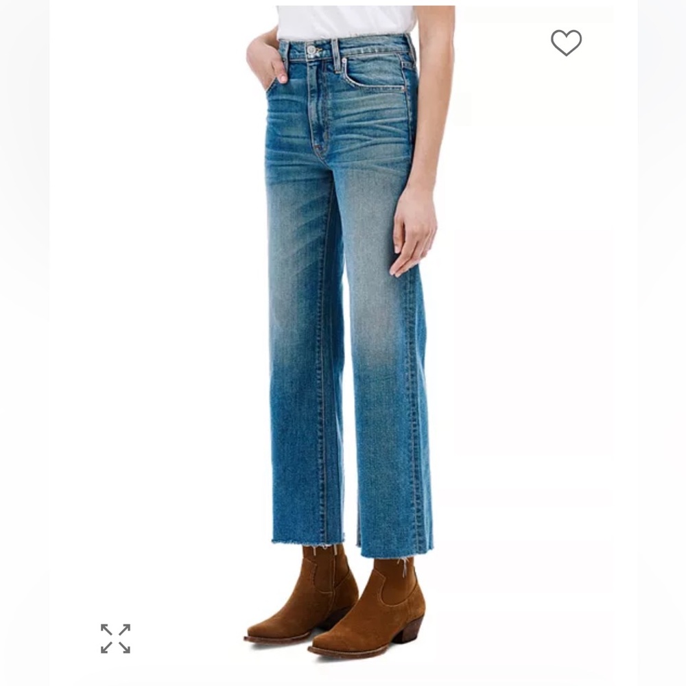 SLVRLAKE Grace Crop Jeans in Bluebird, Size 24